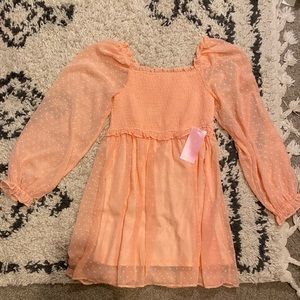 Fashion On Earth Smocked Smocked Dot Dress